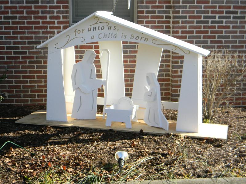 closeup of Nativity Scene posted on 12-12-12